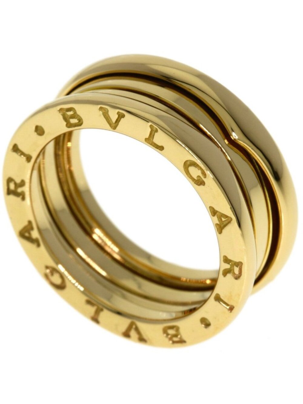 Bvlgari B.zero1 Band 54 Ring 18k Yellow Gold